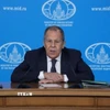Ngoại trưởng Nga Sergey Lavrov. (Ảnh: Quang Vinh/TTXVN)