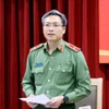 Thiếu tướng Nguyễn Quốc Toản - Người phát ngôn Bộ Công an. (Nguồn: Bộ Công an)