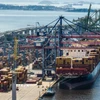 Quang cảnh cảng hàng hóa ở Rio de Janeiro, Brazil. (Ảnh: THX/TTXVN)