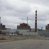 Quang cảnh nhà máy điện hạt nhân Zaporizhzhia ở miền Nam Ukraine. (Ảnh: THX/TTXVN)