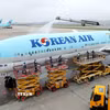 Máy bay của Hãng hàng không Korean Air (Hàn Quốc) tại sân bay quốc tế Incheon. (Nguồn: Yonhap/TTXVN)