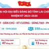 Đại hội đại biểu Đảng bộ tỉnh Lai Châu nhiệm kỳ 2025-2030