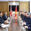 Tổng Bí thư Tô Lâm gặp nguyên Thủ tướng Anh Tony Blair. Ảnh: Thống Nhất – TTXVN