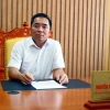 Ông Nguyễn Thanh Tùng, Phó Giám đốc Sở Văn hóa, Thể thao và Du lịch Quảng Ninh góp ý kiến về công tác quản lý báo chí. (Ảnh: Đức Hiếu/TTXVN)