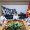 Phó Thủ tướng Hồ Quốc Dũng chủ trì họp về thành lập Khu Công nghệ cao Hưng Yên. (Ảnh: Lâm Khánh/TTXVN)