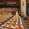 Toàn cảnh phiên họp Quốc hội Hàn Quốc tại thủ đô Seoul. (Nguồn: Yonhap/TTXVN)
