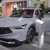 Mẫu ôtô của Honda được giới thiệu tại Triển lãm ôtô Los Angeles, Mỹ. (Ảnh: Kyodo/TTXVN)