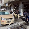 Hiện trường một vụ đánh bom tại Quetta, Pakistan. (Nguồn: THX/TTXVN)