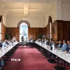 Hội nghị bàn tròn giữa cộng đồng doanh nghiệp Việt Nam và Australia tại Tòa nhà Quốc hội bang Victoria. (Ảnh: Thanh Tú/TTXVN)
