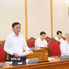 Ngày 3/9, tại Trụ sở Trung ương Đảng, Tổ công tác số 4 của Bộ Chính trị, Ban Bí thư do đồng chí Trần Cẩm Tú, Uỷ viên Bộ Chính trị, Thường trực Ban Bí thư chủ trì, làm việc với Ban Thường vụ Tỉnh uỷ Đắk Lắk về công tác chuẩn bị Đại hội đại biểu Đảng bộ tỉnh nhiệm kỳ 2025-2030. (Ảnh: Phương Hoa/TTXVN)