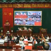 Ngày 26/3, Tỉnh ủy Hậu Giang tổ chức Hội nghị Ban Chấp hành Đảng bộ tỉnh lần thứ 21, nhiệm kỳ 2020-2025. (Ảnh: Duy Khương/TTXVN)
