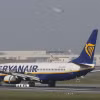 Máy bay của hãng hàng không Ryanair. (Nguồn: THX/TTXVN)
