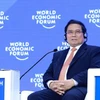 Trong chuyến tham dự Hội nghị thường niên lần thứ 55 Diễn đàn Kinh tế Thế giới (WEF) tại Davos (Thụy Sĩ), chiều 22/1, giờ địa phương (tối cùng ngày, giờ Hà Nội), Thủ tướng Phạm Minh Chính dự và phát biểu tại Phiên thảo luận toàn thể với chủ đề “ASEAN: Gắn kết để vươn xa." (Ảnh: Dương Giang/TTXVN)