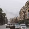 Quang cảnh đường phố tại Aleppo, Syria. (Nguồn: THX/TTXVN)