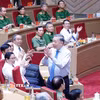 Tổng Bí thư, Chủ tịch nước Tô Lâm dự Gặp mặt kỷ niệm 64 năm Ngày truyền thống lực lượng Cảnh sát nhân dân . Ảnh: Thống Nhất – TTXVN