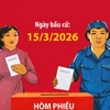 218 khu vực bỏ phiếu trên cả nước sẽ tiến hành bỏ phiếu sớm