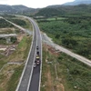 Cao tốc Vân Phong-Nha Trang. (Ảnh: Đặng Tuấn/TTXVN)