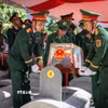 19 hài cốt liệt sỹ được quy tập do Đội quy tập Bộ Chỉ huy quân sự tỉnh Thanh Hóa tìm kiếm, cất bốc trong mùa khô 2025-2026 tại tỉnh Houaphane (Lào). (Ảnh: TTXVN phát)