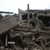 Thiệt hại sau động đất tại huyện Nurgal, tỉnh Kunar, Afghanistan, ngày 1/9/2025. (Nguồn: THX/TTXVN)