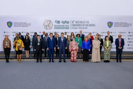 Thứ trưởng Bộ Nông nghiệp và Môi trường Việt Nam Nguyễn Quốc Trị, Trưởng đoàn Việt Nam dự Hội nghị CoP20.