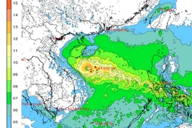 Khả năng bão Bualoi sẽ đi vào Biển Đông trong tối nay, 26/9. (Nguồn: Cục Khí tượng thủy văn)