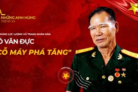 Anh hùng Lực lượng vũ trang nhân dân Tô Văn Đực. (Nguồn: VTV)