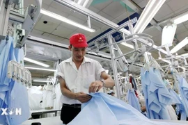 Tình hình đăng ký doanh nghiệp mới cũng như các doanh nghiệp quay trở lại hoạt động trong những tháng gần đây là rất tích cực. (Ảnh: Đỗ Phương Anh/TTXVN) 