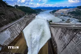 Thủy điện Hòa Bình. (Ảnh: Trọng Đạt/TTXVN)