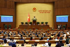 Kỳ họp thứ nhất, Quốc hội khóa XVI. (Ảnh: Dương Giang/TTXVN)
