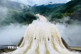 Hồ thủy điện Bản Vẽ ở tỉnh Nghệ An. (Ảnh: Trịnh Duy Hưng/TTXVN)