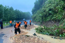 Nguy cơ mưa lớn, lũ, lũ quét do bão. (Ảnh minh họa. Nguồn: TTXVN phát)