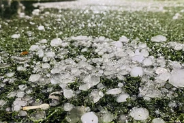 Mưa đá. (Ảnh minh họa. Nguồn: TTXVN)