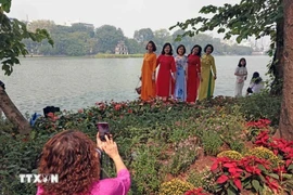 Nhiều khu vực có mưa, trưa chiều trời nắng trong ngày 8/3. (Nguồn ảnh: TTXVN)