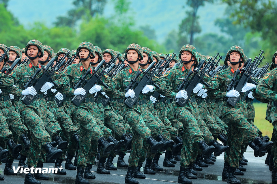 Khối tác chiến điện tử. (Ảnh: Hoài Nam/Vietnam+)