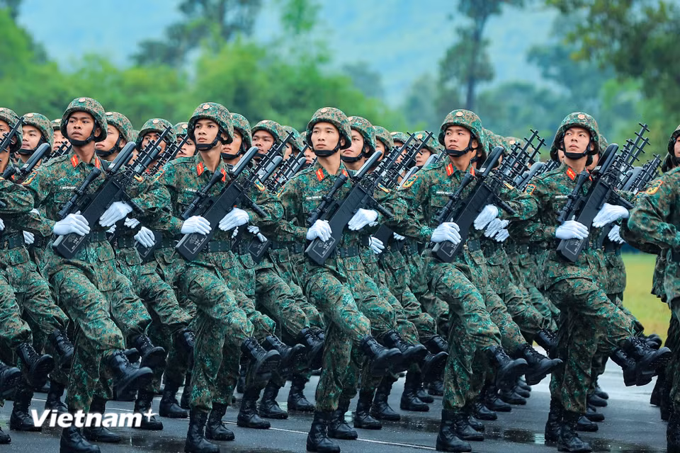 Khối tác chiến điện tử. (Ảnh: Hoài Nam/Vietnam+)