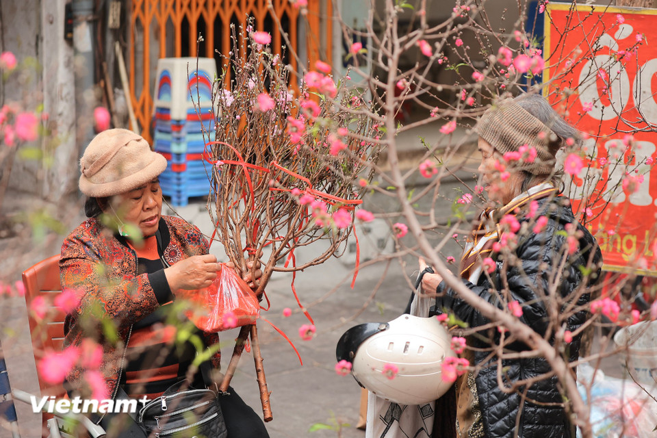 Hay là câu chuyện đời thường về giá cả hay câu chuyện về khách hàng của các tiểu thương. (Ảnh: Hoài Nam/Vietnam+)
