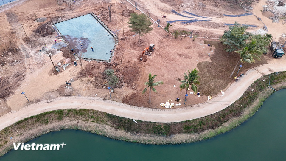 Dự án được phê duyệt Quy hoạch lần đầu năm 2007, khởi công từ năm 2016 nhưng đến nay vẫn chưa hoàn thành. (Ảnh: Hoài Nam/Vietnam+)