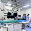 Phòng mổ hiện đại tại Viện Tim mạch, Bệnh viện 19-8. (Ảnh: T.G/Vietnam+)