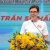 Tiến sỹ Angela Pratt - Trưởng Đại diện Tổ chức Y tế thế giới tại Việt Nam, phát biểu. (Ảnh: Văn Dũng/TTXVN)