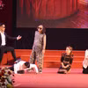 Tiết mục tiểu phẩm tại Lễ phát động chung tay phòng, chống mua bán người. (Ảnh: Văn Dũng/TTXVN)