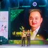 Ban Tổ chức đã trao Giải Đặc biệt trị giá 50 triệu đồng cho ứng viên Lê Quốc Chính (sinh năm 1983, ở Phú Thọ). (Ảnh: PV/Vietnam+)