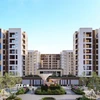Phối cảnh dự án nhà ở xã hội tại Huế. (TTXVN phát)