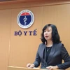 Bộ trưởng Bộ Y tế Đào Hồng Lan phát biểu tại Hội nghị. (Ảnh: T.D/Vietnam+)