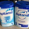Sữa công thức dành cho trẻ sơ sinh và trẻ nhỏ của thương hiệu Aptamil. (Ảnh: PV/Vietnam+)