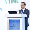 Giáo sư Trần Minh Điển - Giám đốc Bệnh viện Nhi Trung ương, Chủ tịch Hội Nhi khoa Việt Nam. (Ảnh: PV/Vietnam+)
