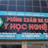 Phòng khám Đa khoa Y học Nghệ An. (Ảnh: Công an cung cấp)