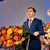 Thứ trưởng Bộ Y tế Trần Văn Thuấn phát biểu tại hội nghị. (Ảnh: PV/Vietnam+)