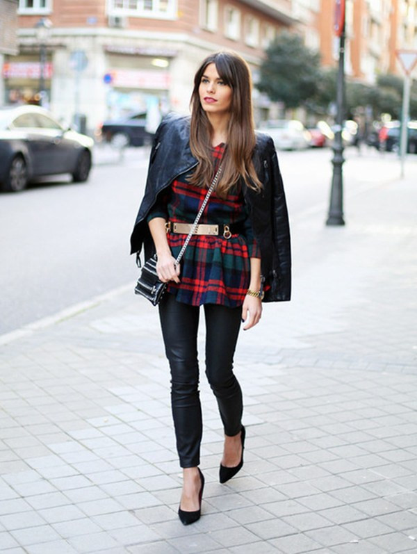 Cá tính trong mùa Đông với trang phục họa tiết tartan Scotland ảnh 1