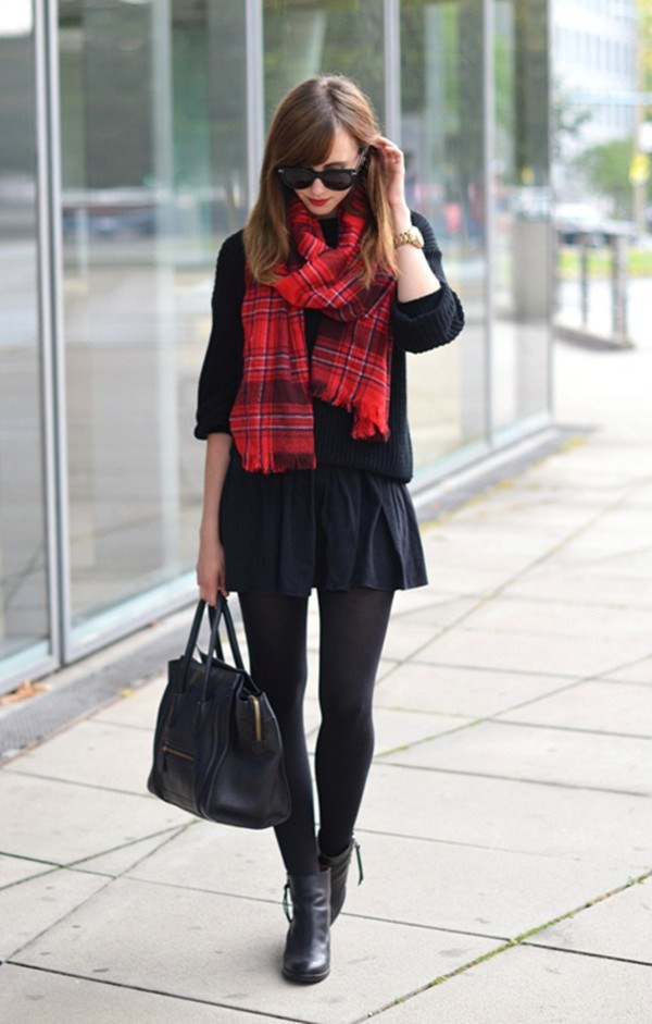 Cá tính trong mùa Đông với trang phục họa tiết tartan Scotland ảnh 14