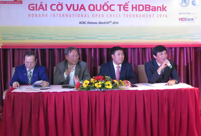 Giải Cờ vua HDBank với phần thưởng kỷ lục thu hút 180 kỳ thủ ảnh 1